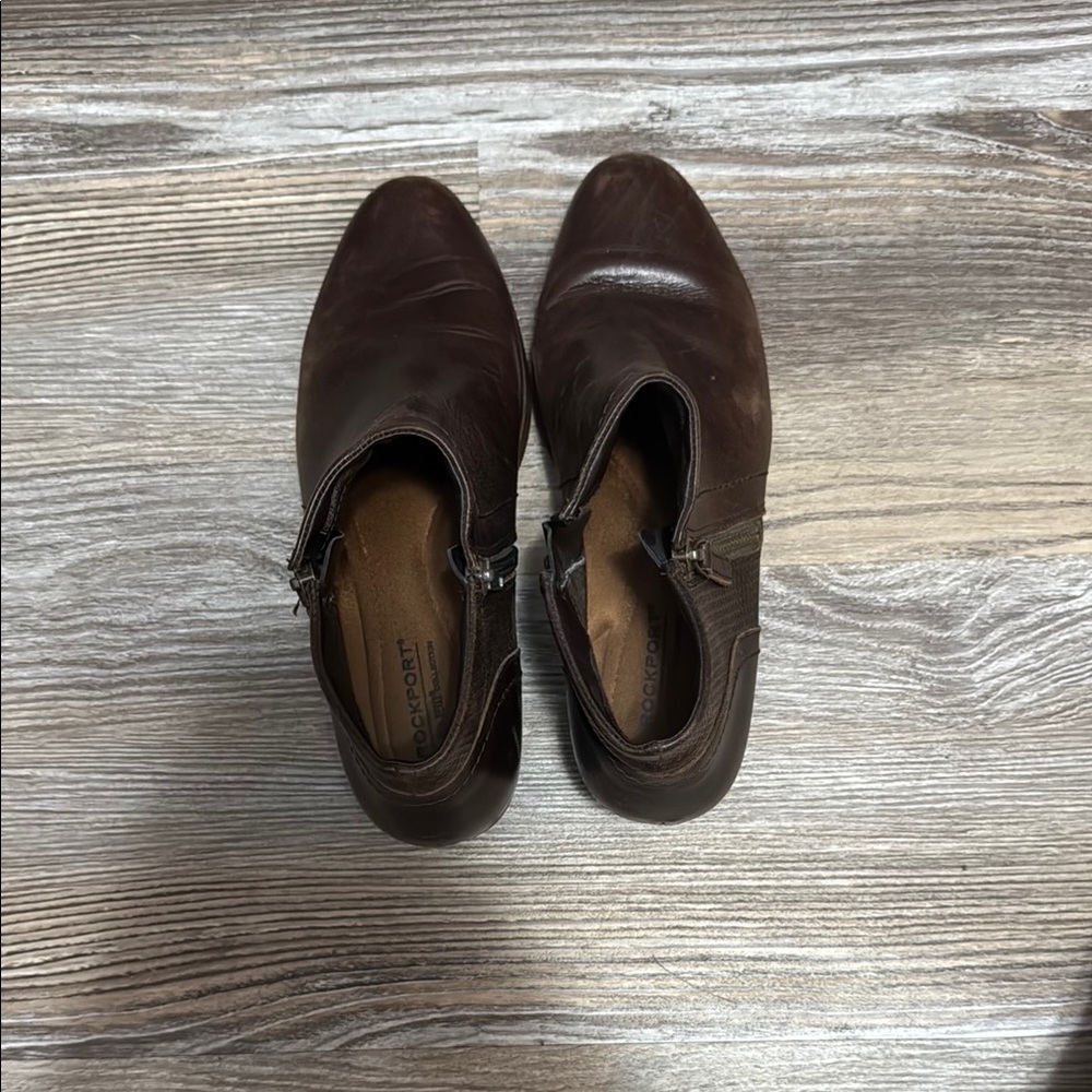 Brown Leather Womens's Shoes